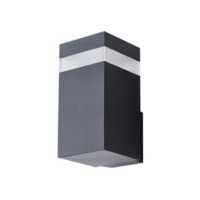 JASON SQ WALL IP65 BK Czarny