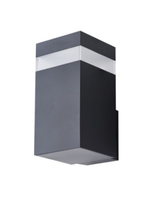 JASON SQ WALL IP65 BK Czarny