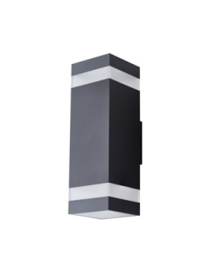 JASON 2 SQ WALL IP65 BK Czarny