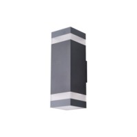 JASON 2 SQ WALL IP65 BK Dark Gray