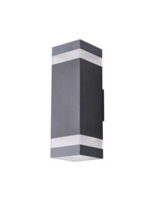 JASON 2 SQ WALL IP65 BK Dark Gray