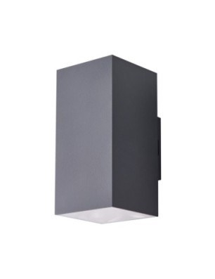 ROLAND 2 SQ WALL IP65 DGR Dark Gray
