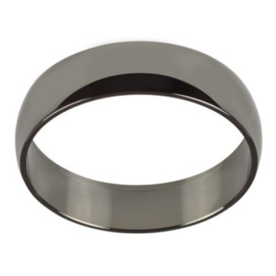 Pierścień ring do lampy Adamo Czarny chrom