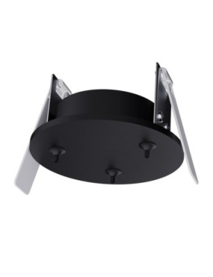 CANOPY GIPS 15cm TRIPLE Czarny