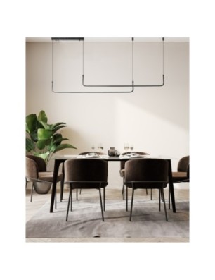 MARIO PENDANT 1 CCT DIMM BK + REMOTE CONTROL