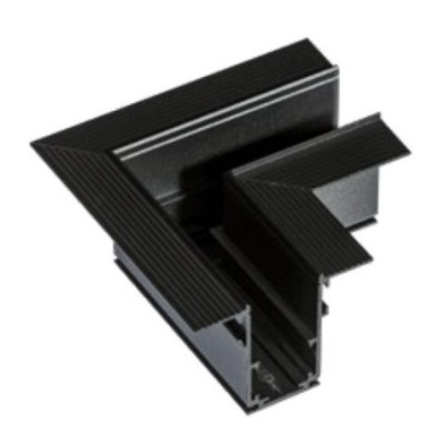 Alfa Złącze L do szyny magnetycznej dwufazowej TRACK MAGNETIC 52 CORNER 90 GIPS1 Biały