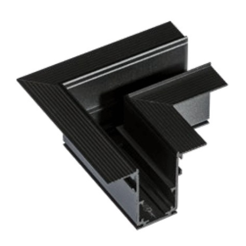 Alfa Złącze L do szyny magnetycznej dwufazowej TRACK MAGNETIC 52 CORNER 90 GIPS1 Biały