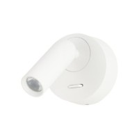 LUGANO ROUND WALL Biały