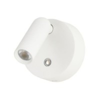 COMO ROUND WALL DIMM Biały