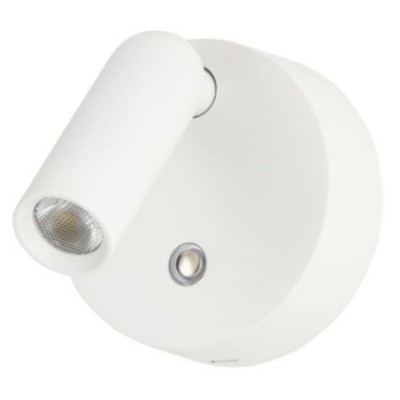 COMO ROUND WALL DIMM Biały