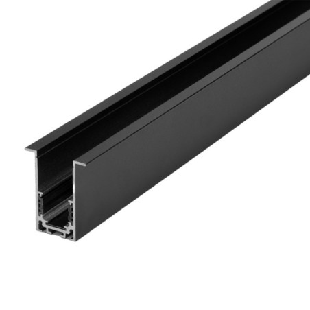 Alfa szynoprzewód dwufazowy magnetyczny profil TRACK MAGNETIC EASYFIX szyna wpuszczana z montażem na żabki