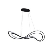 TWIST PENDANT 3-STEP DIMM BK Czarny