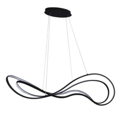 TWIST PENDANT 3-STEP DIMM BK Czarny