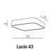 Lampa LUCIE 43 IP44