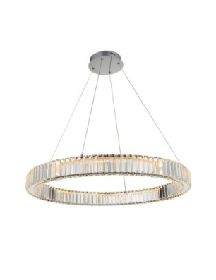 SPARK PENDANT 80 DIMM Chrom / kryształ