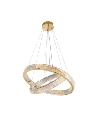 SPARK PENDANT 60+80 DIMM Złoty / kryształ