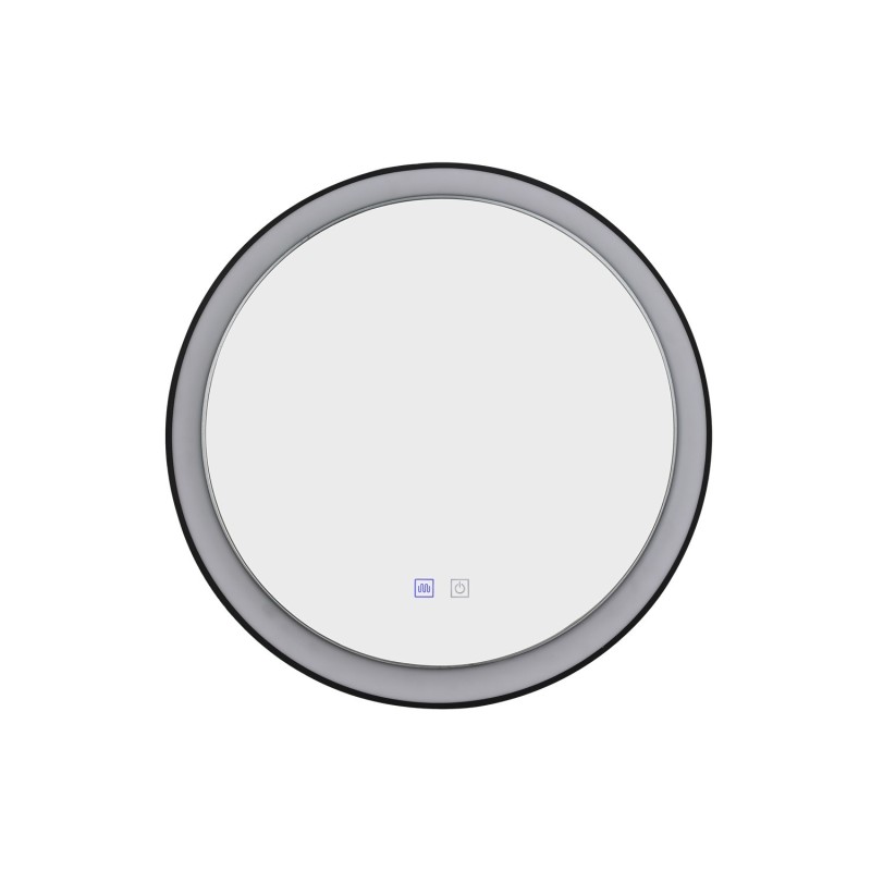 Lustro podświetlane SERGIO MIRROR 60 HEATED CCT SWITCH BK Czarny / Biały 