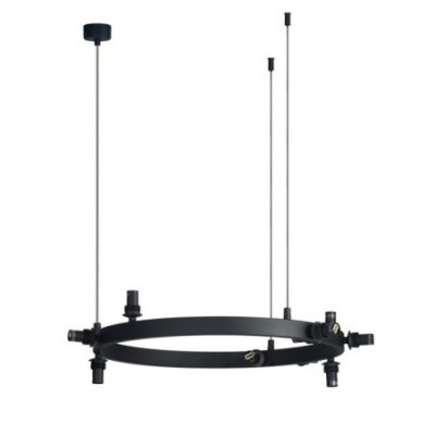 Baza BUBBLES LAMPBODY ROUND 10 Czarny