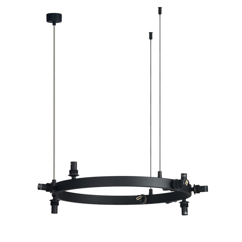 Baza BUBBLES LAMPBODY ROUND 10 Czarny