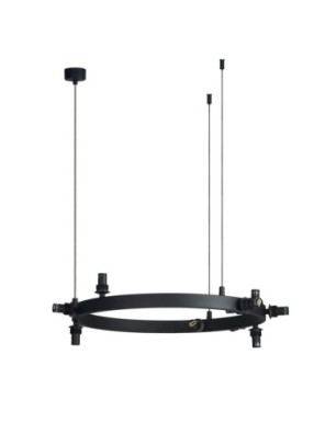 Baza BUBBLES LAMPBODY ROUND 10 Czarny