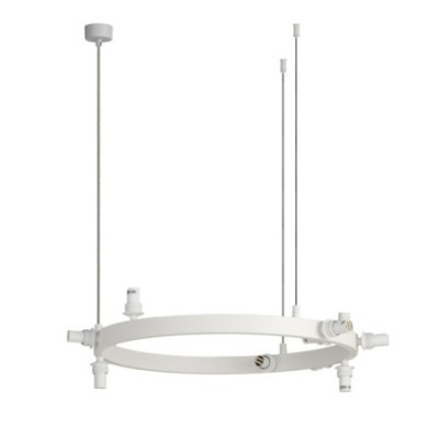 Baza BUBBLES LAMPBODY ROUND 10 Biały