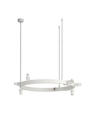 Baza BUBBLES LAMPBODY ROUND 10 Biały