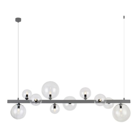 Komplet kloszy przezroczysty 10 BUBBLES GLASS SHADES SET 10 CLEAR