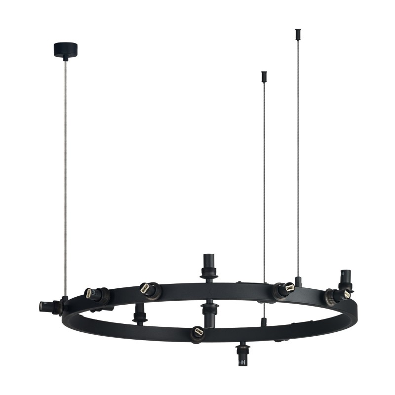 Baza BUBBLES LAMPBODY ROUND 15 Czarny