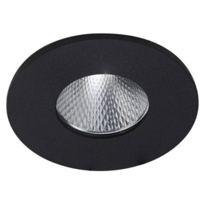 CLEAN R IP44 7W CCT SWITCH Czarny