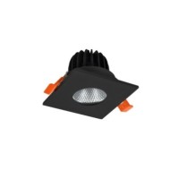 CLEAN S IP44 7W CCT SWITCH Czarny