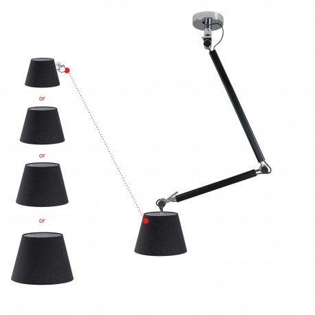 Lampa wisząca ZYTA S PENDANT chromowana