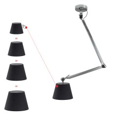 Lampa wisząca ZYTA S PENDANT aluminiowa