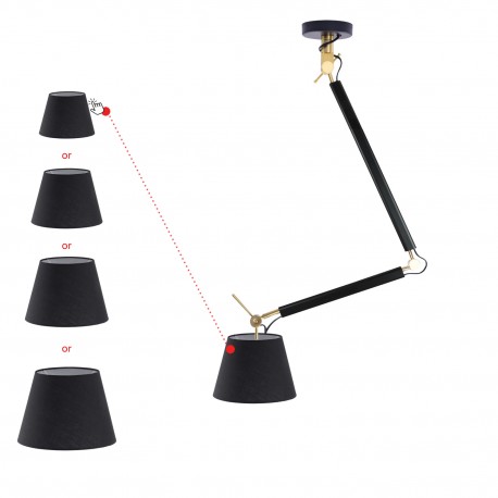 Lampa wisząca ZYTA S PENDANT złota