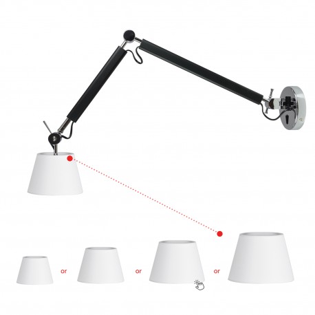 ZYTA WALL S chromowana - Nowoczesne lampy AZzardo