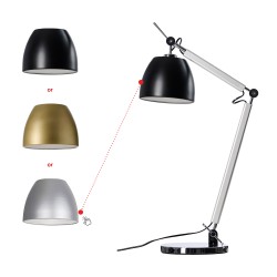 Lampa stołowa ZYTA S TABLE aluminiowa