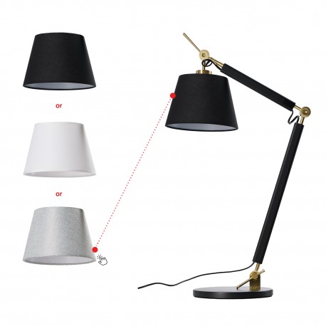 Lampa stołowa ZYTA S TABLE złota