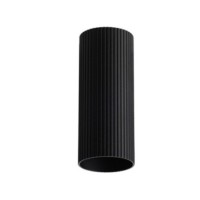 Klosz ryflowany LUCAS RIBBED TUBE 30 Czarny