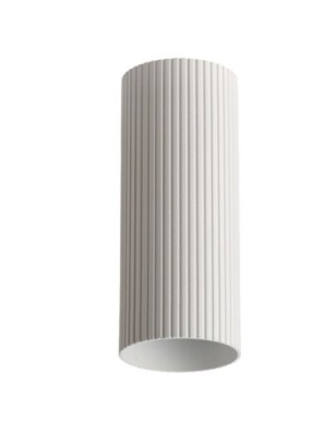 Klosz ryflowany LUCAS RIBBED TUBE 30 Biały