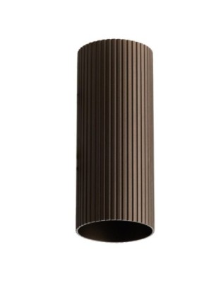 Klosz ryflowany LUCAS RIBBED TUBE 30 Brąz