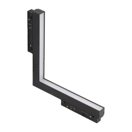 ALFA SAGA TRACK MAGNETIC 2LINE CORNER B 24W CCT SWITCH DIM BK