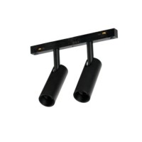 ALFA NIKO 2 TRACK MAGNETIC 2LINE 2X7W CCT SWITCH DIM BK