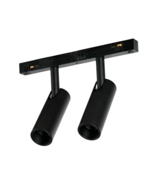 ALFA NIKO 2 TRACK MAGNETIC 2LINE 2X7W CCT SWITCH DIM BK