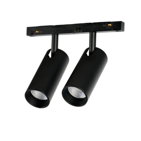 ALFA NIKO 2 TRACK MAGNETIC 2LINE 2X12W CCT SWITCH DIM BK