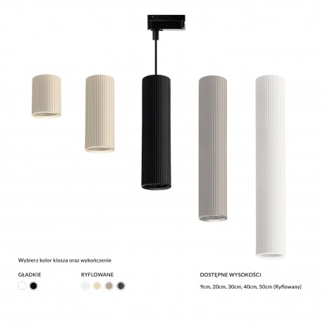 Baza LUCAS BASE TRACK 1LINE PENDANT GU10