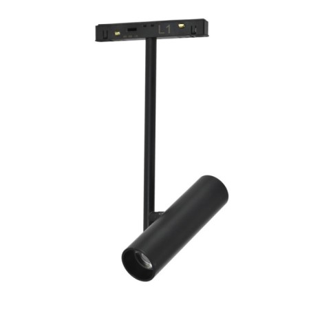 ALFA PORTO TRACK MAGNETIC 2LINE 12W CCT SWITCH DIM BK/BK