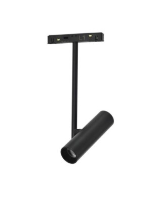 ALFA PORTO TRACK MAGNETIC 2LINE 12W CCT SWITCH DIM BK/BK