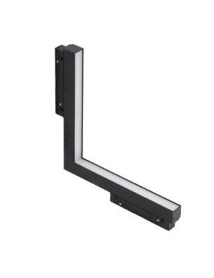 ALFA SAGA TRACK MAGNETIC 24W DALI CORNER B CCT DIMM BK