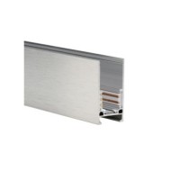 Alfa szynoprzewód dwufazowy magnetyczny profil TRACK MAGNETIC 52 ANODISED + ZAŚLEPKI KOŃCOWE Srebrny