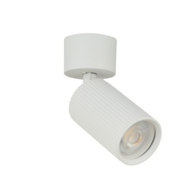 LUCAS RIBBED 9 DOWNLIGHT GU10 SET Biały