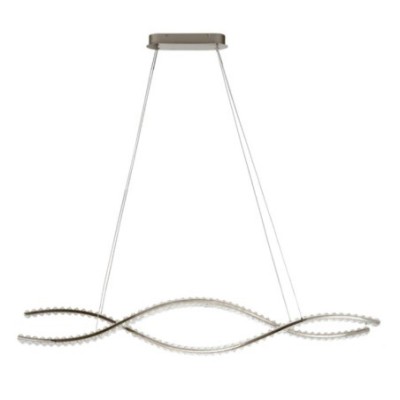 SPARK WAVES PENDANT 120 CCT DIMM + REMOTE CONTROL Chrom